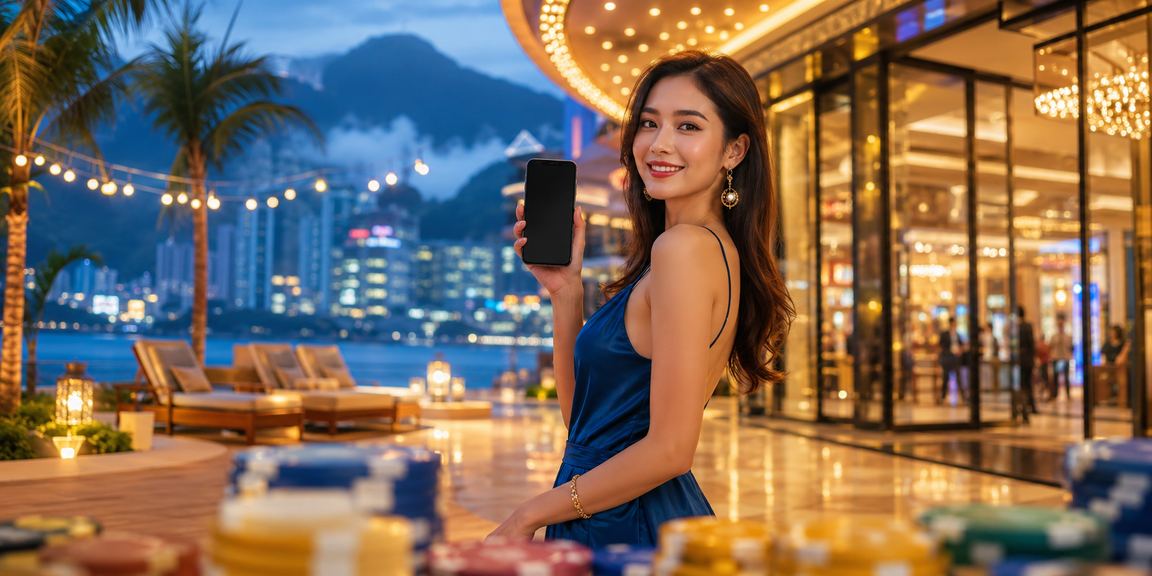 Pengguna mengakses aplikasi kasino 46000 di Genting Highlands dengan selamat